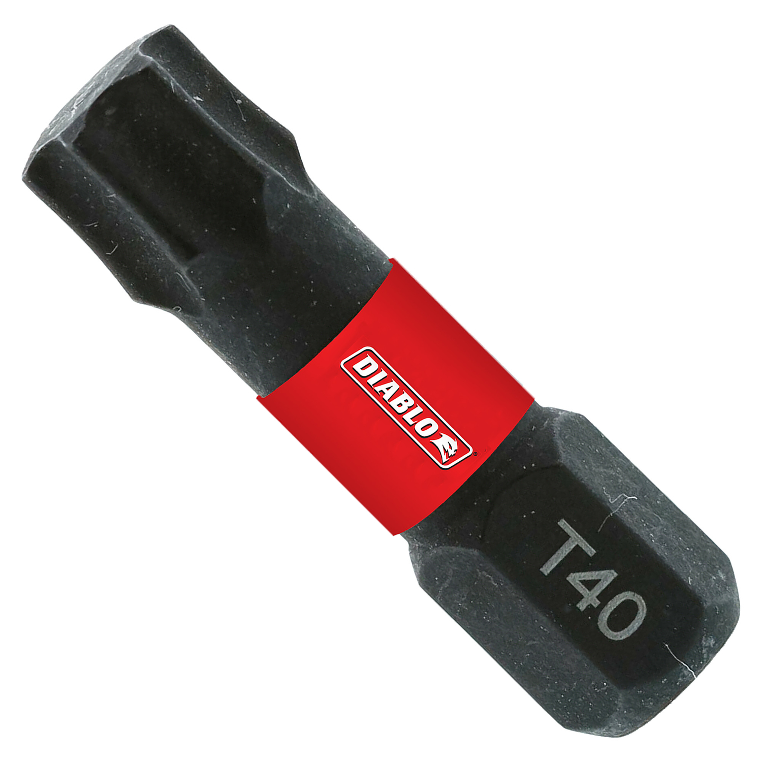 Diablo Torx #40 X 1 in. L Driver Bit Black Oxide 5 pk