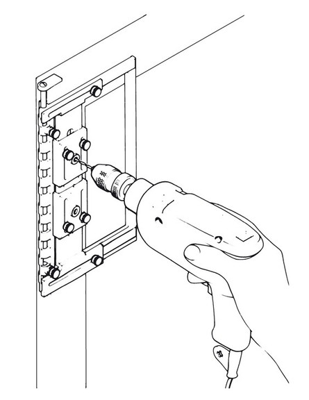 Hafele 001.31.233 Quick Set Drilling Jig  for Hand...