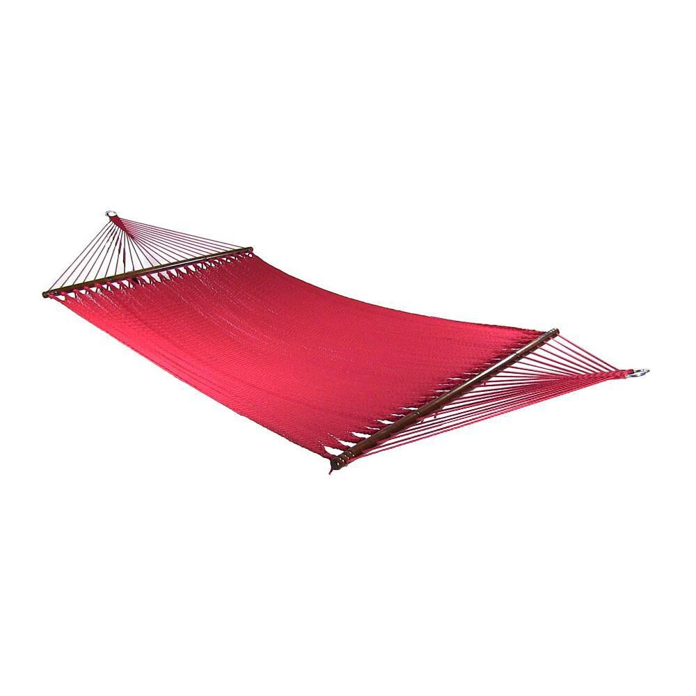 Ultimate Patio Soft-Spun Woven Rope Double Hammock