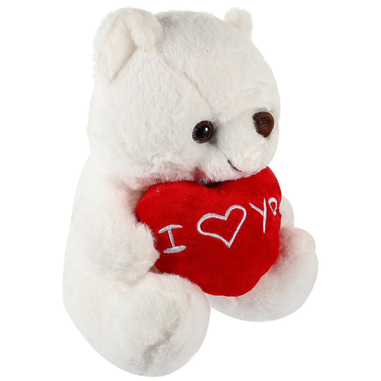 I Love You Plush Bear Plush Bear Ornament Stuffed Animal With Heart For Valentine Wedding Party Gift