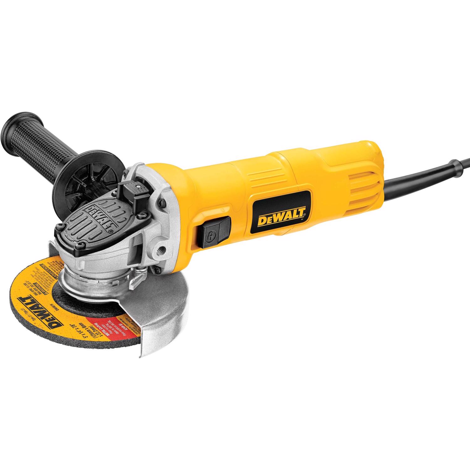 DW 7 amps Corded 4-1/2 in. Small Angle Grinder