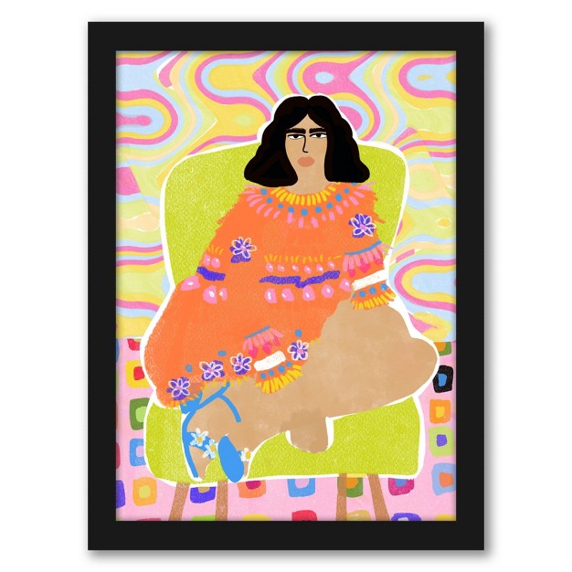 Retro Chic By Alja Horvat Framed Print Americanflat