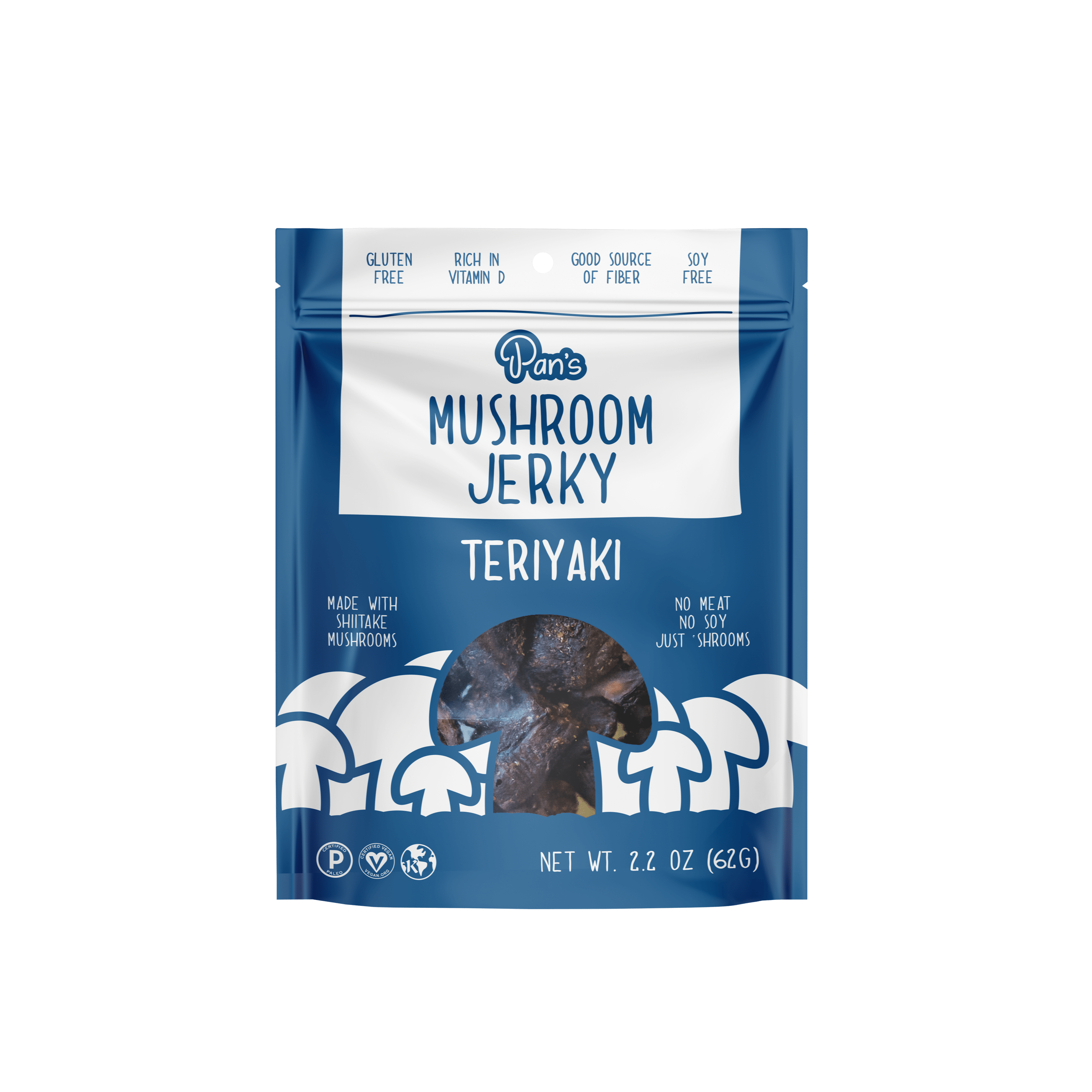 Pan's Mushroom Teriyaki Jerky