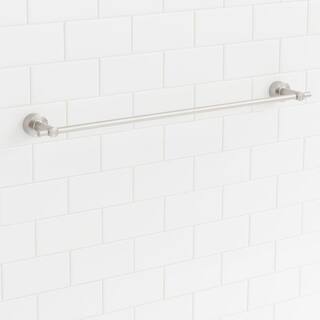 Glacier Bay Innburg 24 in. Towel Bar in Brushed Nickel BD601200BN