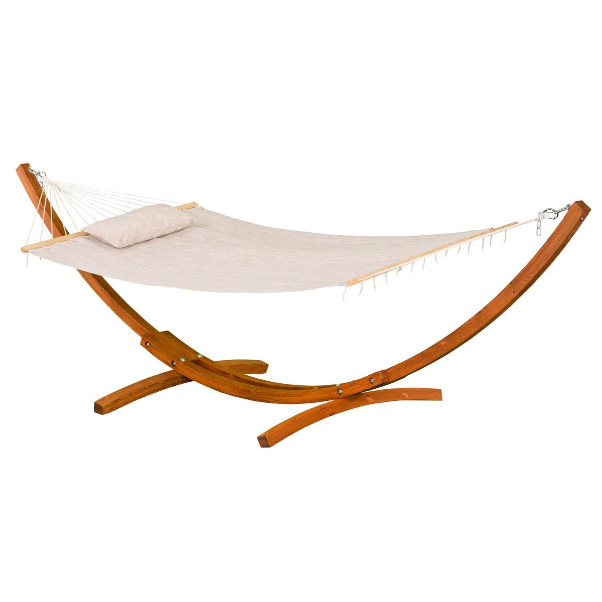 Leisure Season Fabric Hammock With Stand