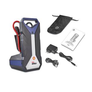 Formula Shell SH924 2000 12-Volt Peak Amp Li-ion Jump Starter for up to 11Litre Gas and 8Litre Diesel Engines with 24000mAh Power Bank SH924