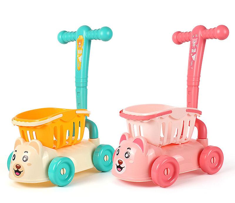 Children's Shopping Trolley Simulation Cut Fruit And Vegetable Toys