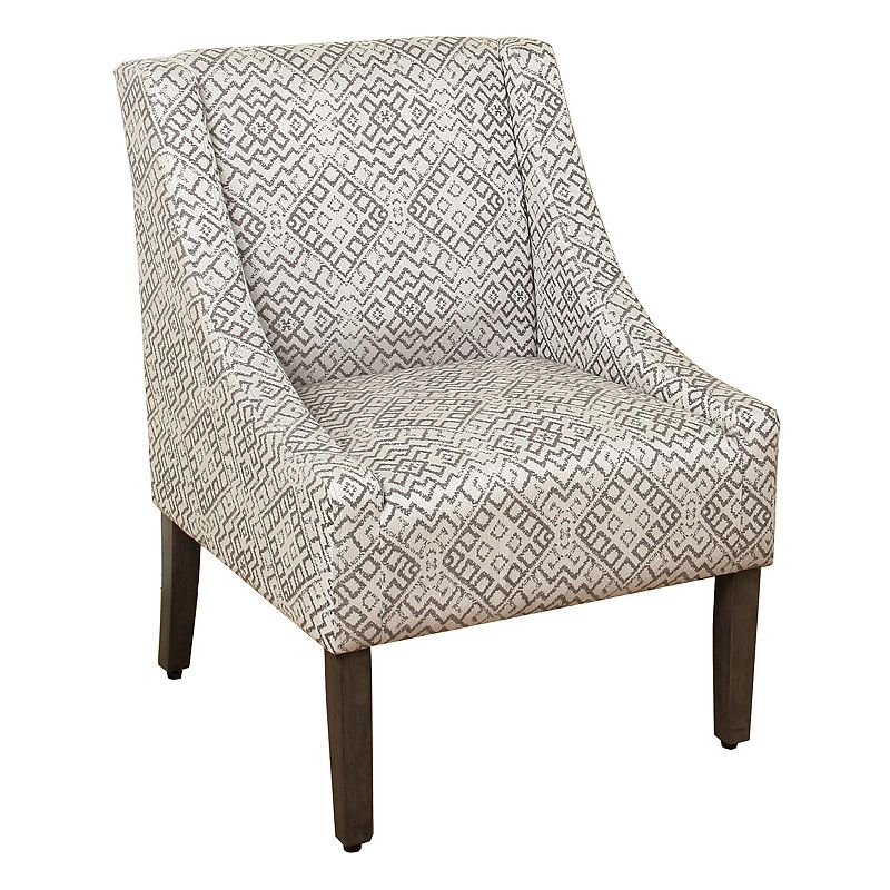 HomePop Modern Swoop Accent Chair