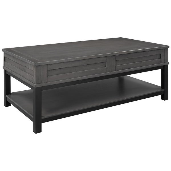 Lift Top Coffee Table with Inner Storage Space