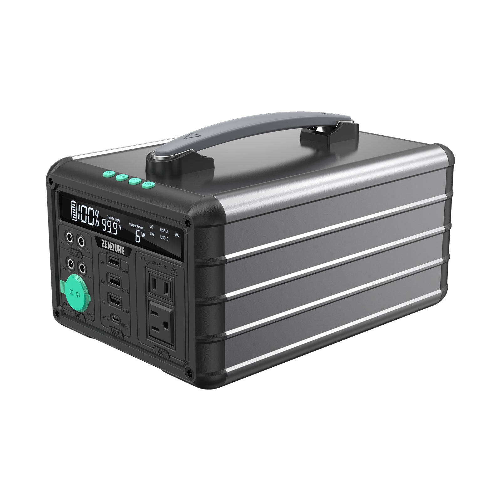 Zendure SuperBase M Portable Power Station - Lightweight, Car-Friendly, and Quiet