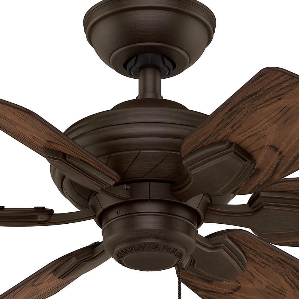 Casablanca Wailea 31 in IndoorOutdoor Brushed Cocoa Bronze Ceiling Fan