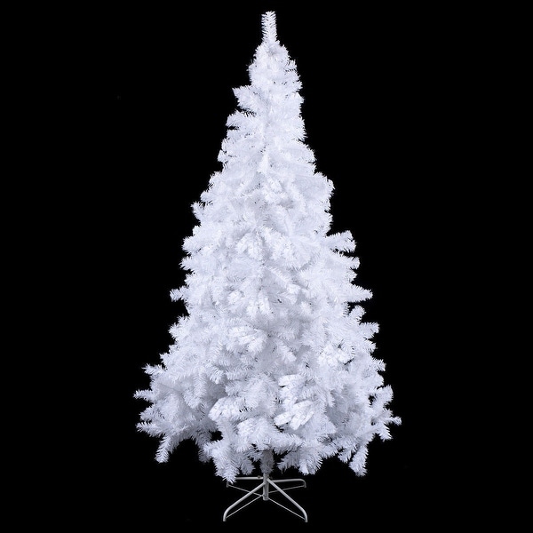 Costway 7Ft Artificial PVC Christmas Tree W/Stand Holiday Season