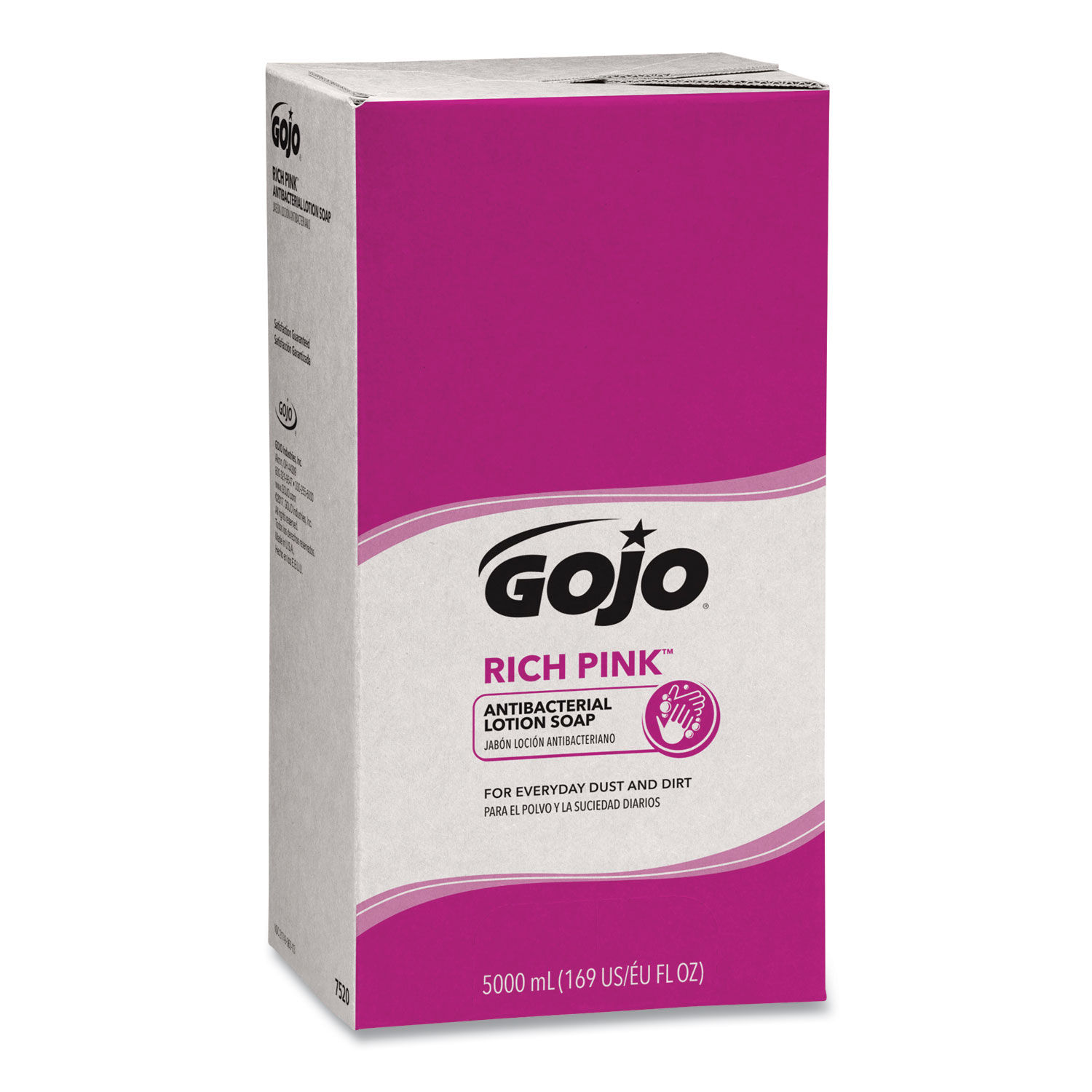 RICH PINK Antibacterial Lotion Soap Refill by GOJOandreg; GOJ7520