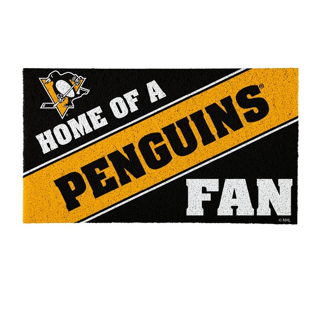 Evergreen Pittsburgh Penguins Pvc Mat Color