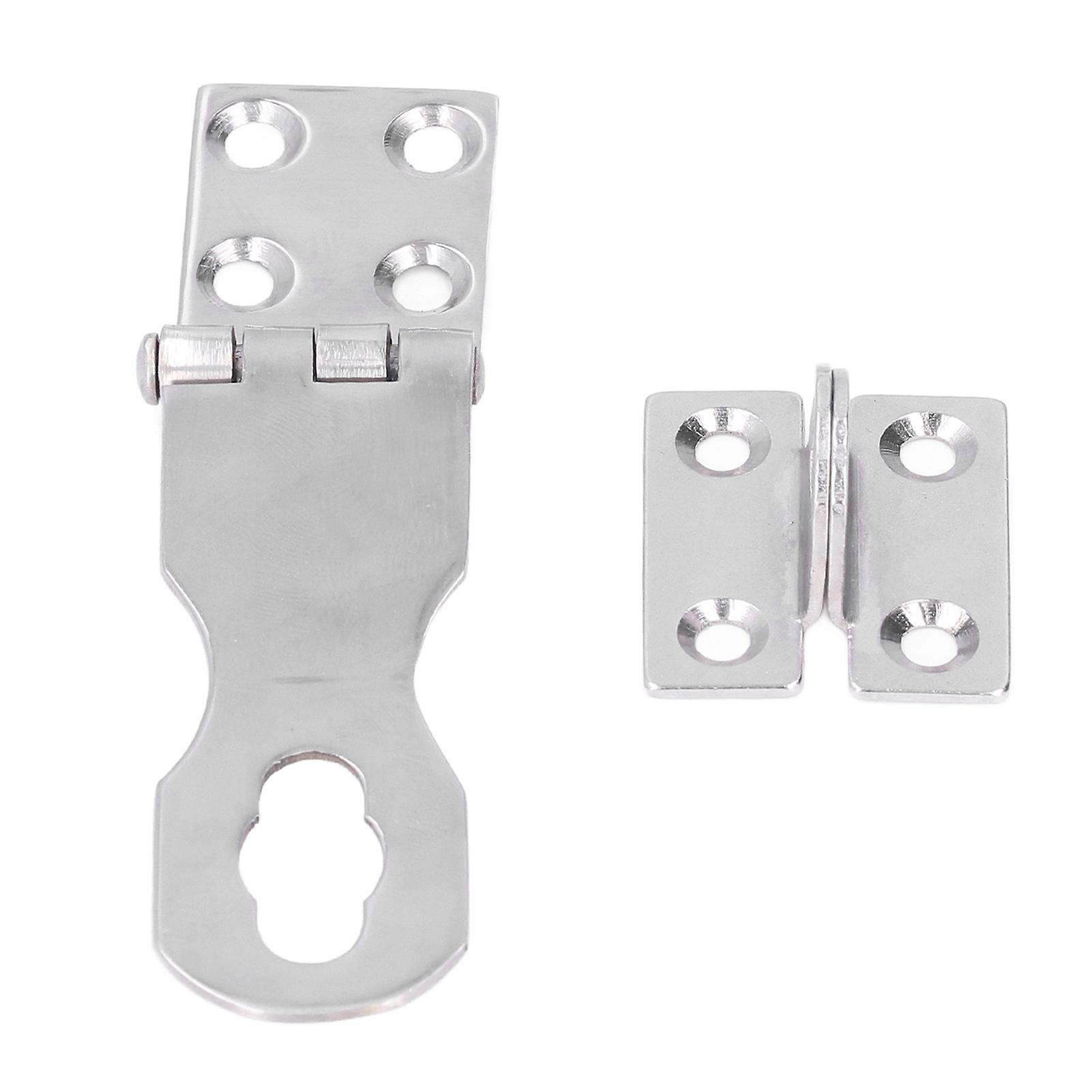 Padlock Hasp 316 Stainless Steel Foldable Door Latches Lock Buckle Marine Hardware Zyn0201