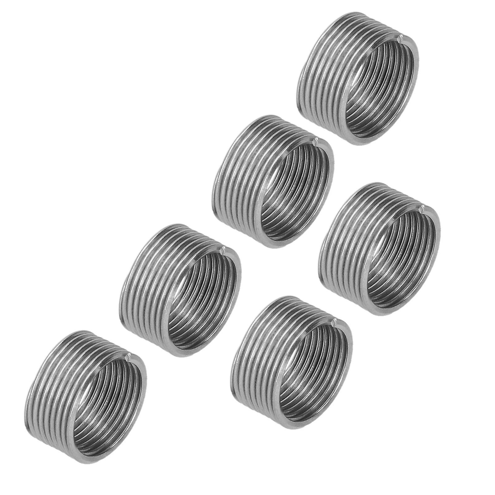 20pcs Thread Repair M14 X 1.25 Spiral Circle Insert Reducer Nut Threaded Expand Socket Set1d