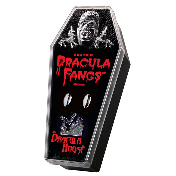 Morris Costumes Chrome Plated Dracula Fangs