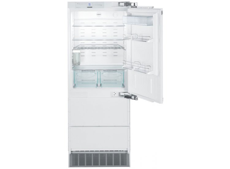 Liebherr 14.1 Cu. Ft. Built-In Refrigerator-Freezer with Right-Hinge， NoFrost and Custom Panels