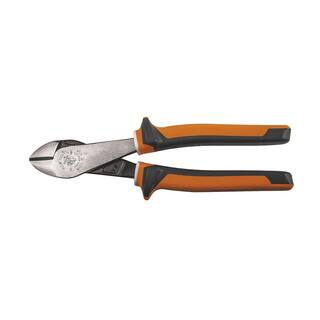 Klein Tools Diagonal Cutting Pliers Insulated Angled Head 8-Inch 200048EINS