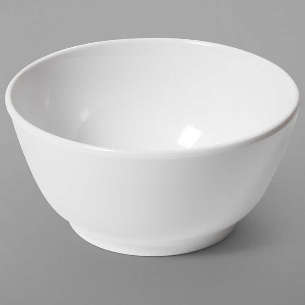 5 1/4 Inches Settlement 16 oz. Ivory (American White) Melamine Salad / Soup Bowl