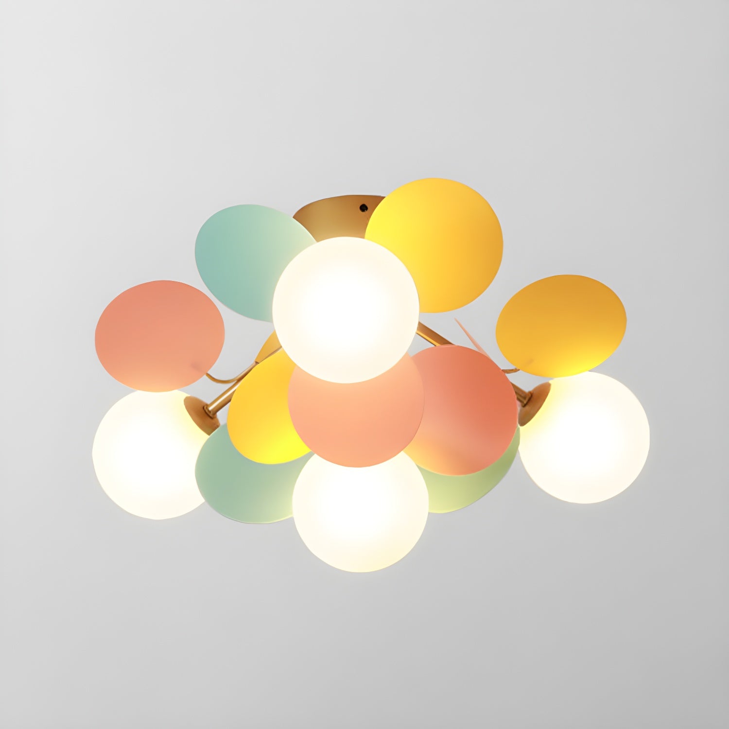 Round Macaron Ceiling Lamp