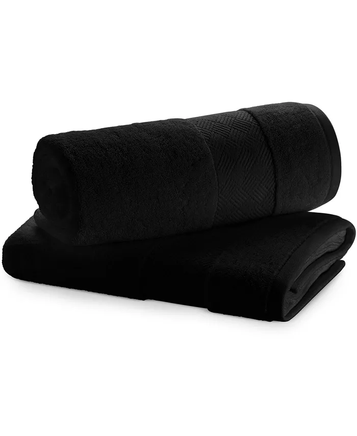 Alibi Soft and Absorbent Luxury Cotton Bath Towels 30 x 56 - 2 Pack