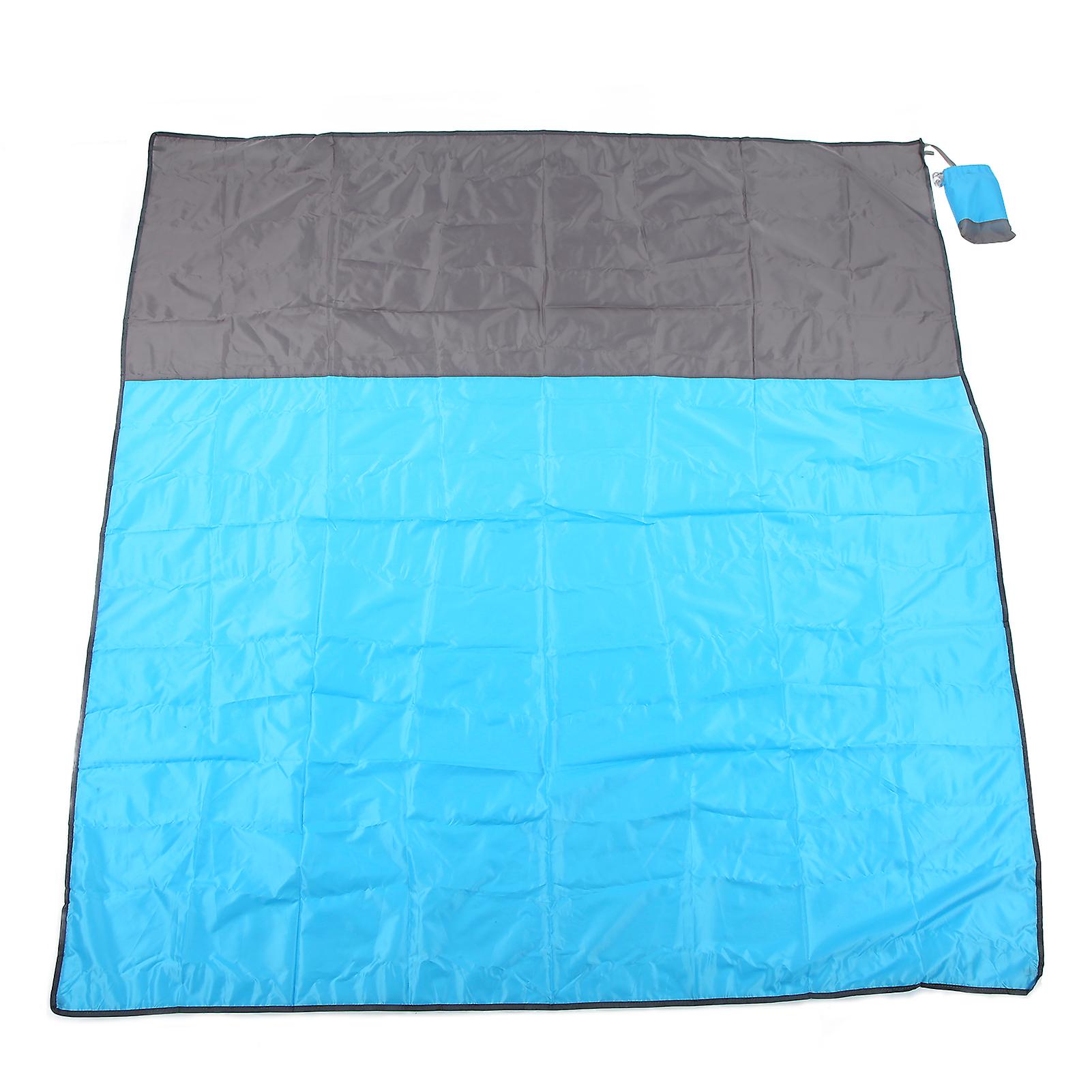 Sand Beach Mat Breathable Fixable Folding Lightweight Outdoor Beach Mat For Outdoor Picnic Camping Hiking