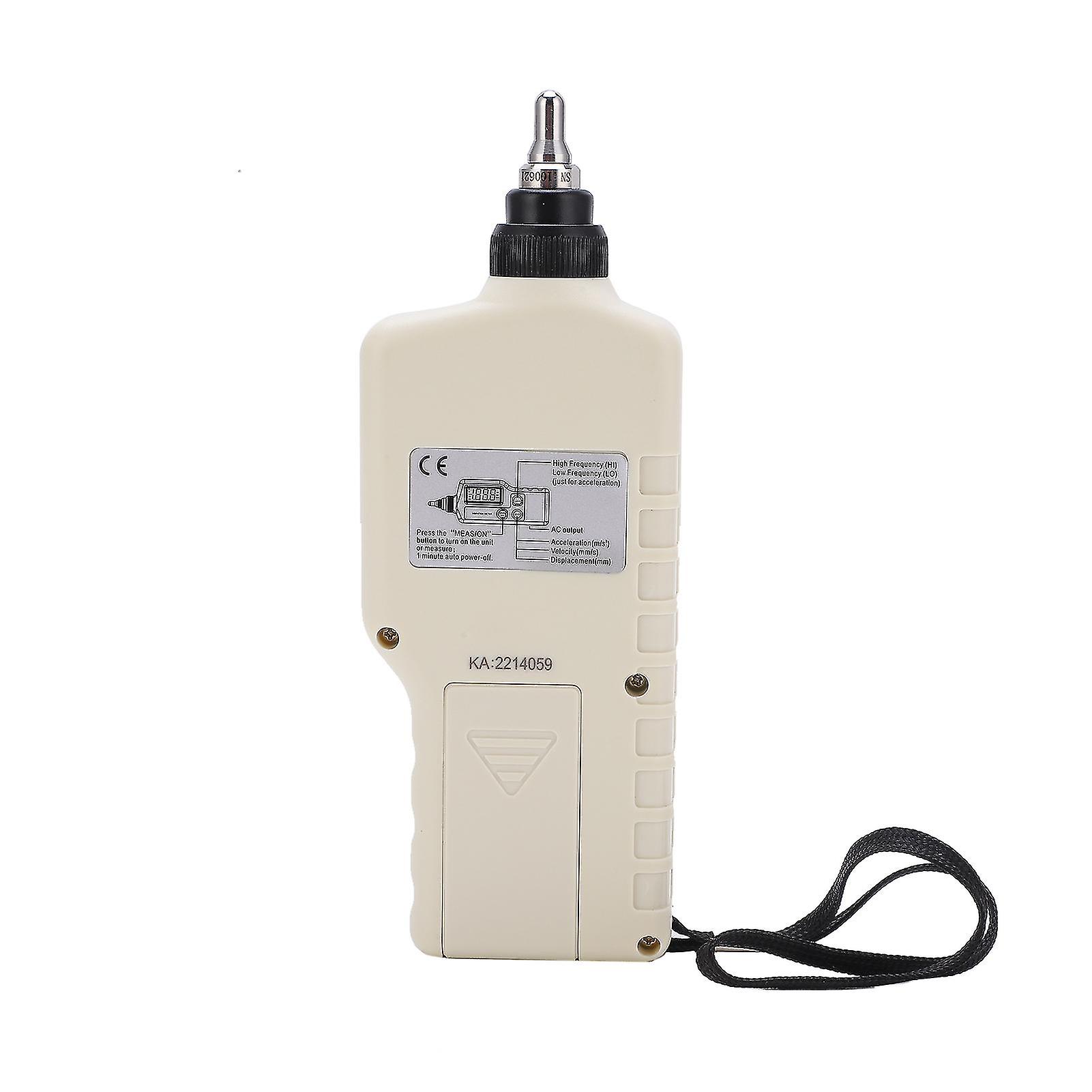 63A Mechanical Vibration Gauge LCD Troubleshooting Multifunctional Portable High‑Accuracy Vibration Meter