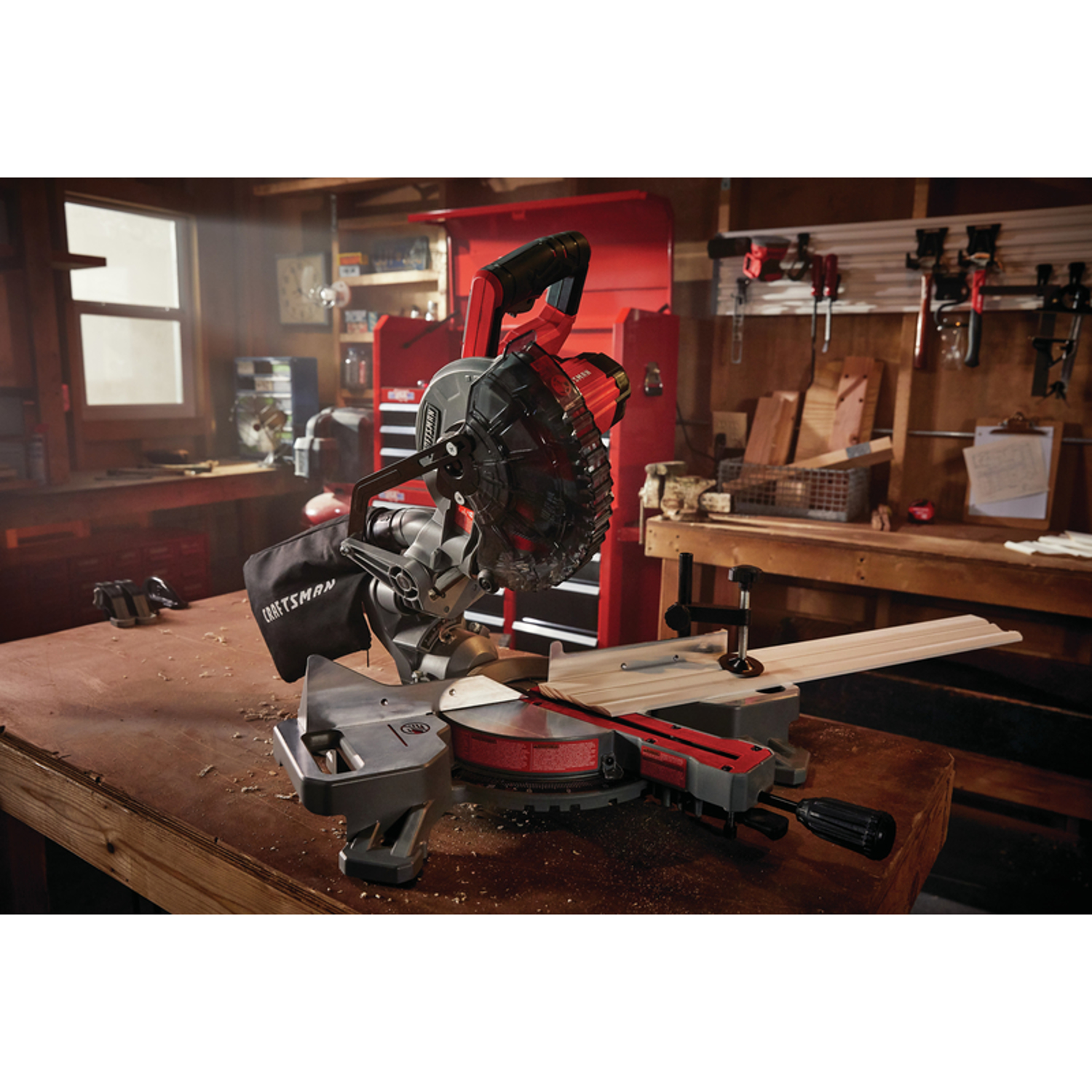 Craftsman V20 7-1/4 in. Cordless Sliding Miter Saw Kit (Battery \u0026 Charger)