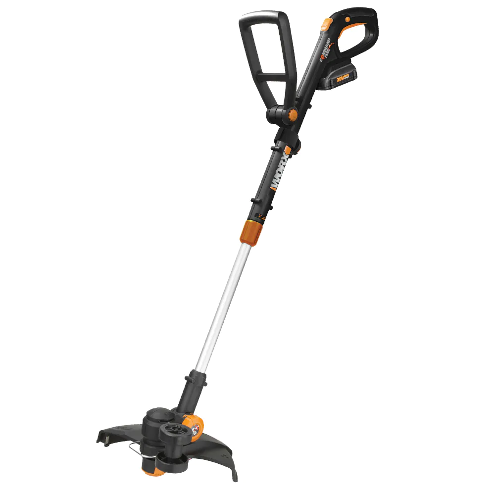 WORX WG170.2 POWER SHARE 20-volt 12-in Straight Cordless String Trimmer Edger Capable (Battery Included)