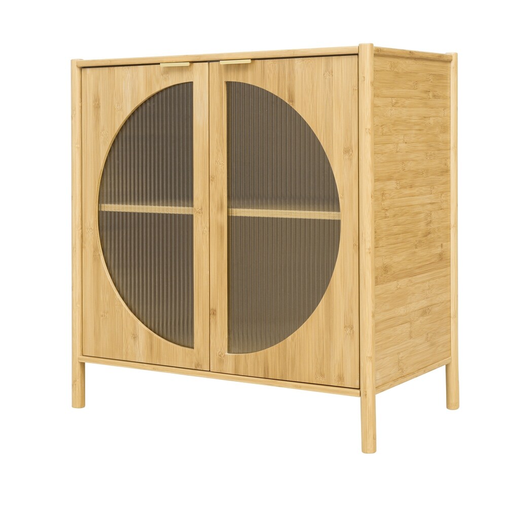 Bamboo Kitchen Sideboard Storage Cabinet 31\