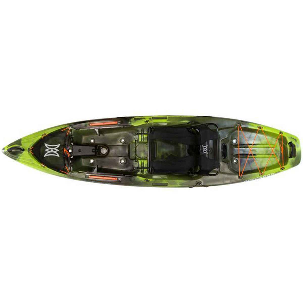 Perception Pescador Pro 10.0 SitOnTop Kayaks  10.6ft Moss Camo