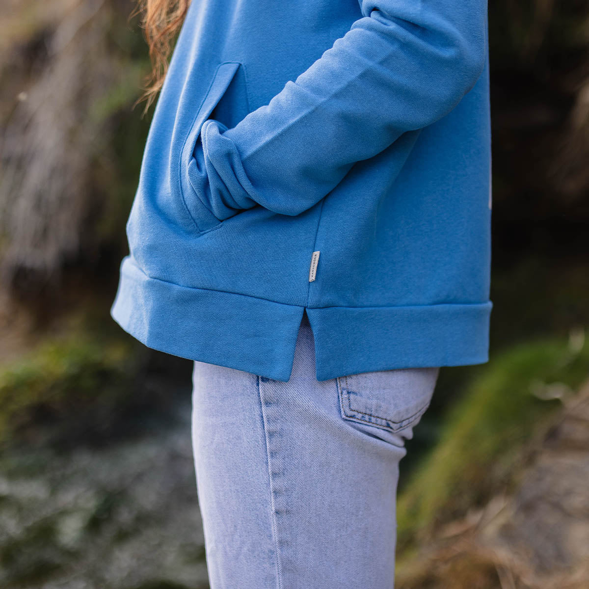 Days Like These Hemp Hoodie - Soft Cobalt