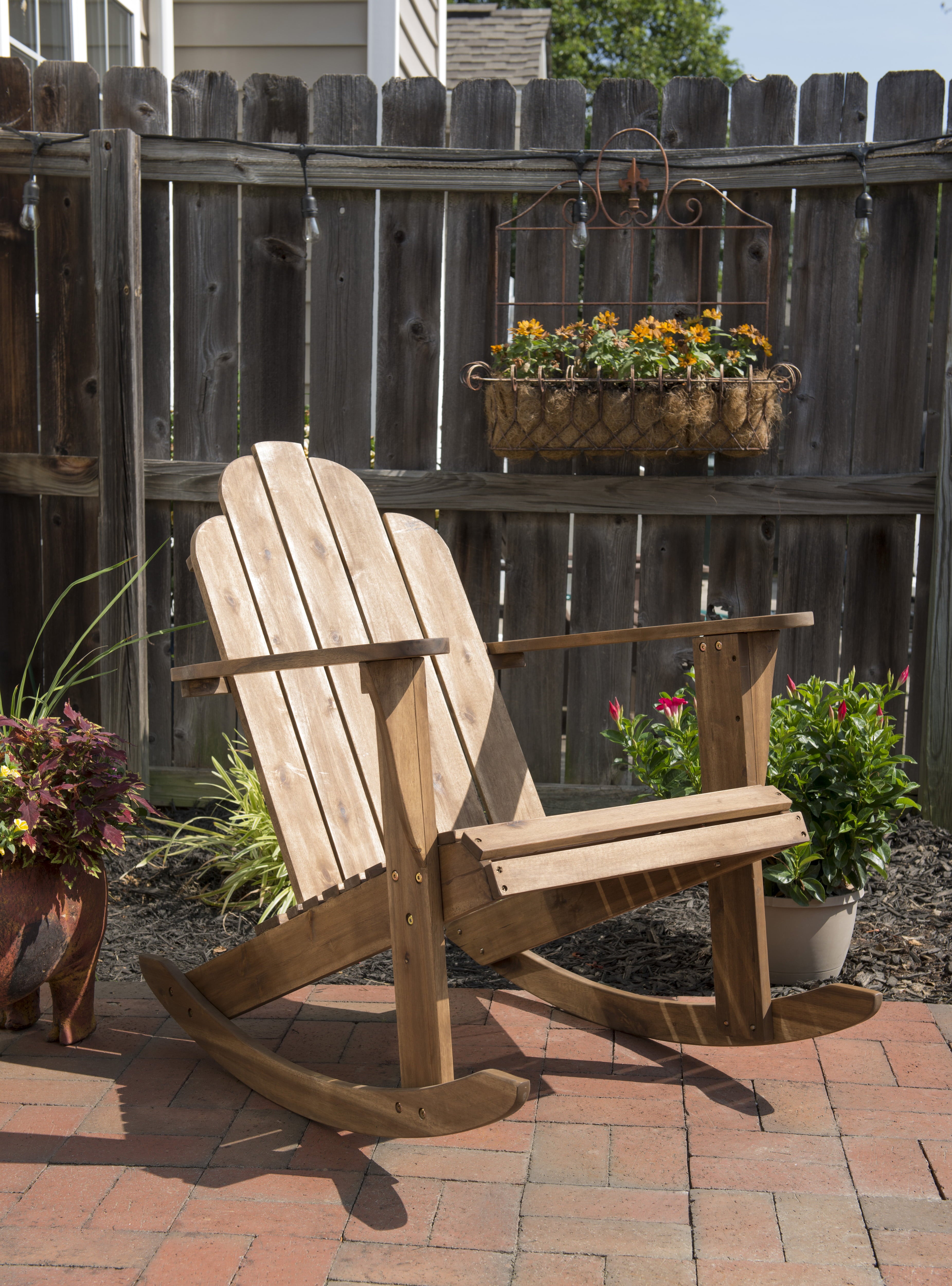 Acorn Adirondack Rocker