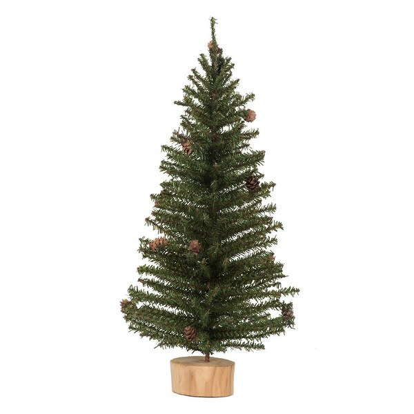 Vickerman 18 Carmel Pine Artificial Christmas Tree，Unlit