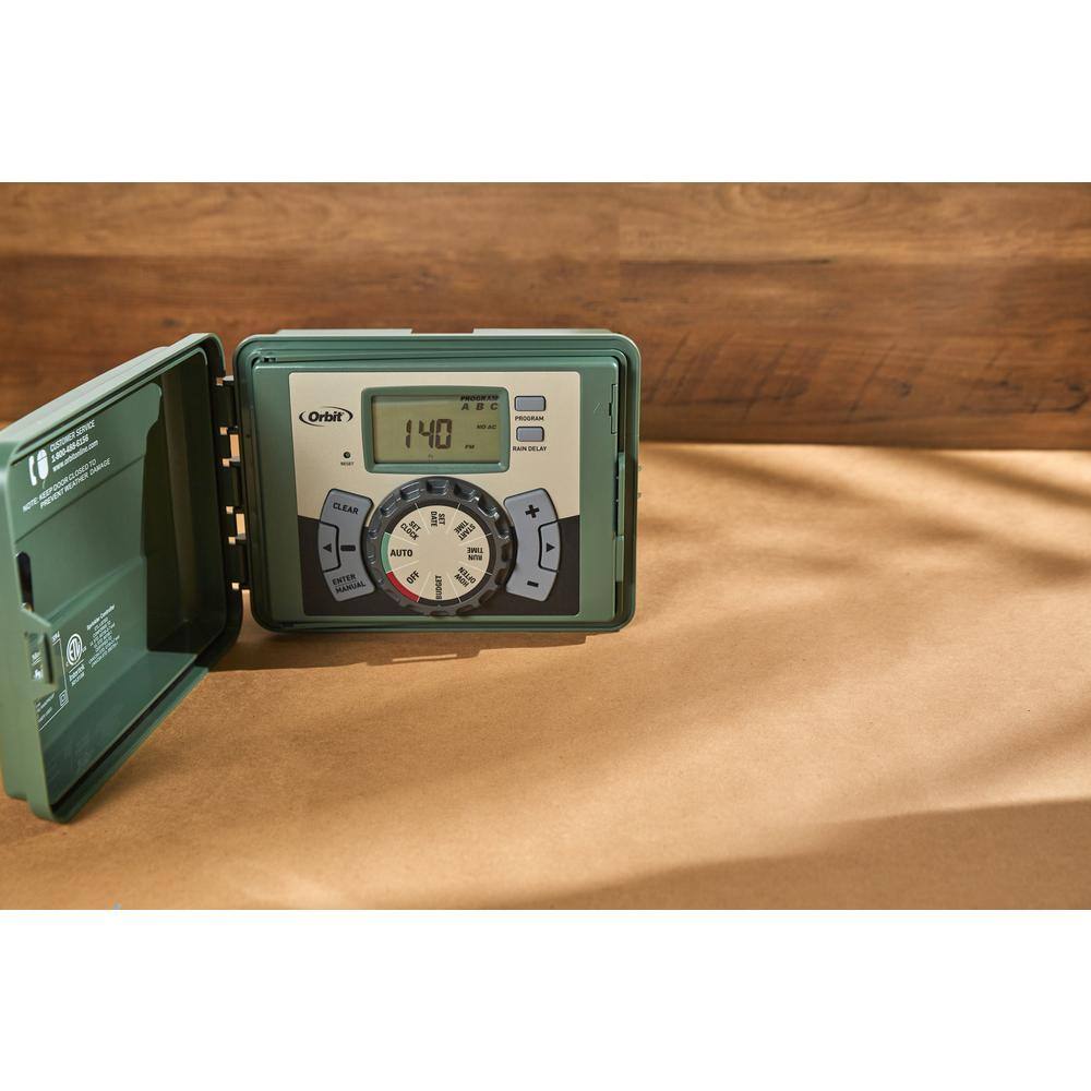 Orbit 9-Zone Easy-Set Logic IndoorOutdoor Sprinkler Timer 57899