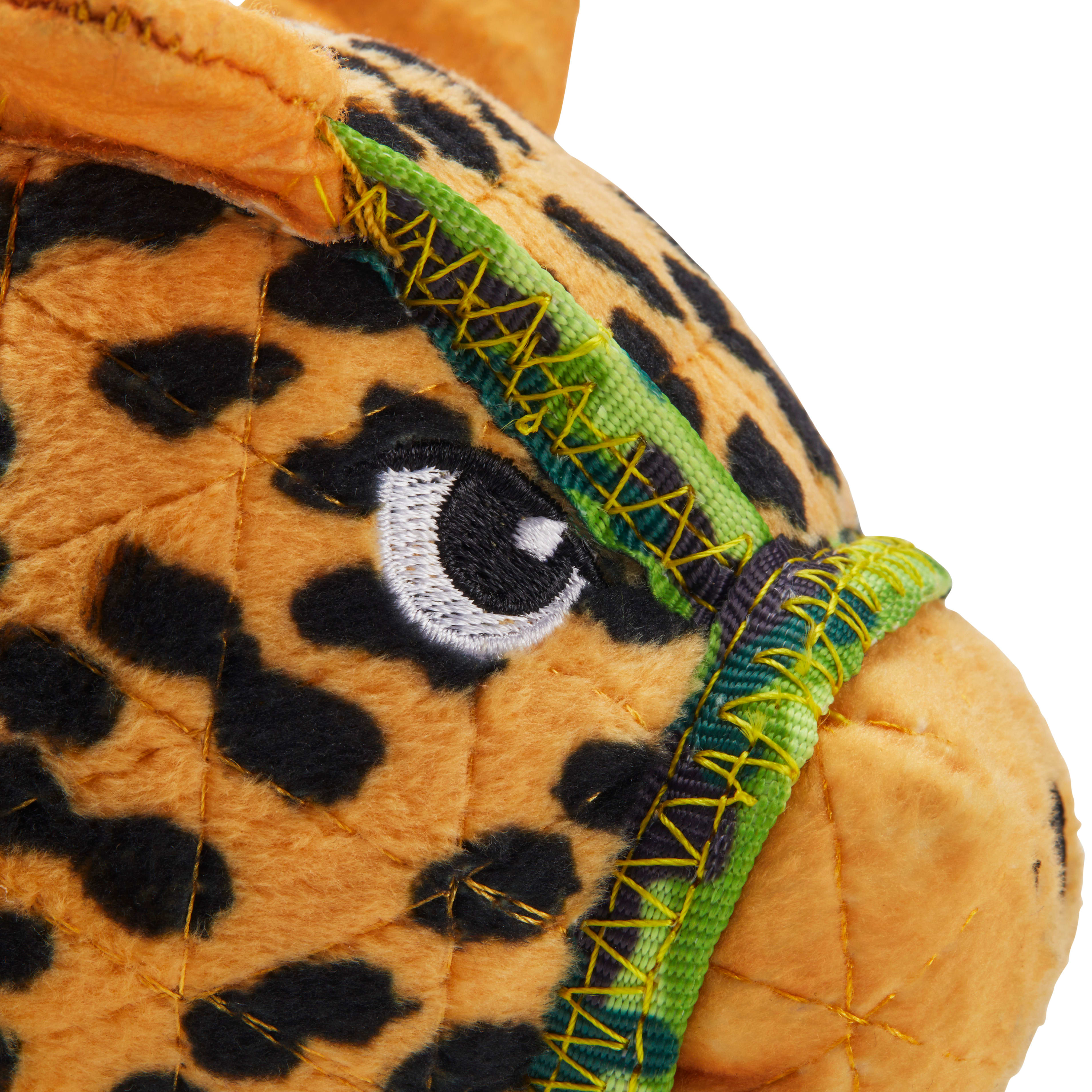 Outward Hound Xtreme Seamz Leopard Dog Toy， 3XX-Large