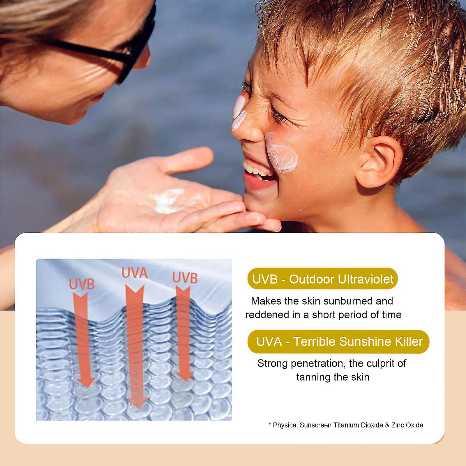 Childrens Cream Summer Outdoor Anti-ultraviolet Refreshing Gentle Skin And Non-irritating Body Protective Cream