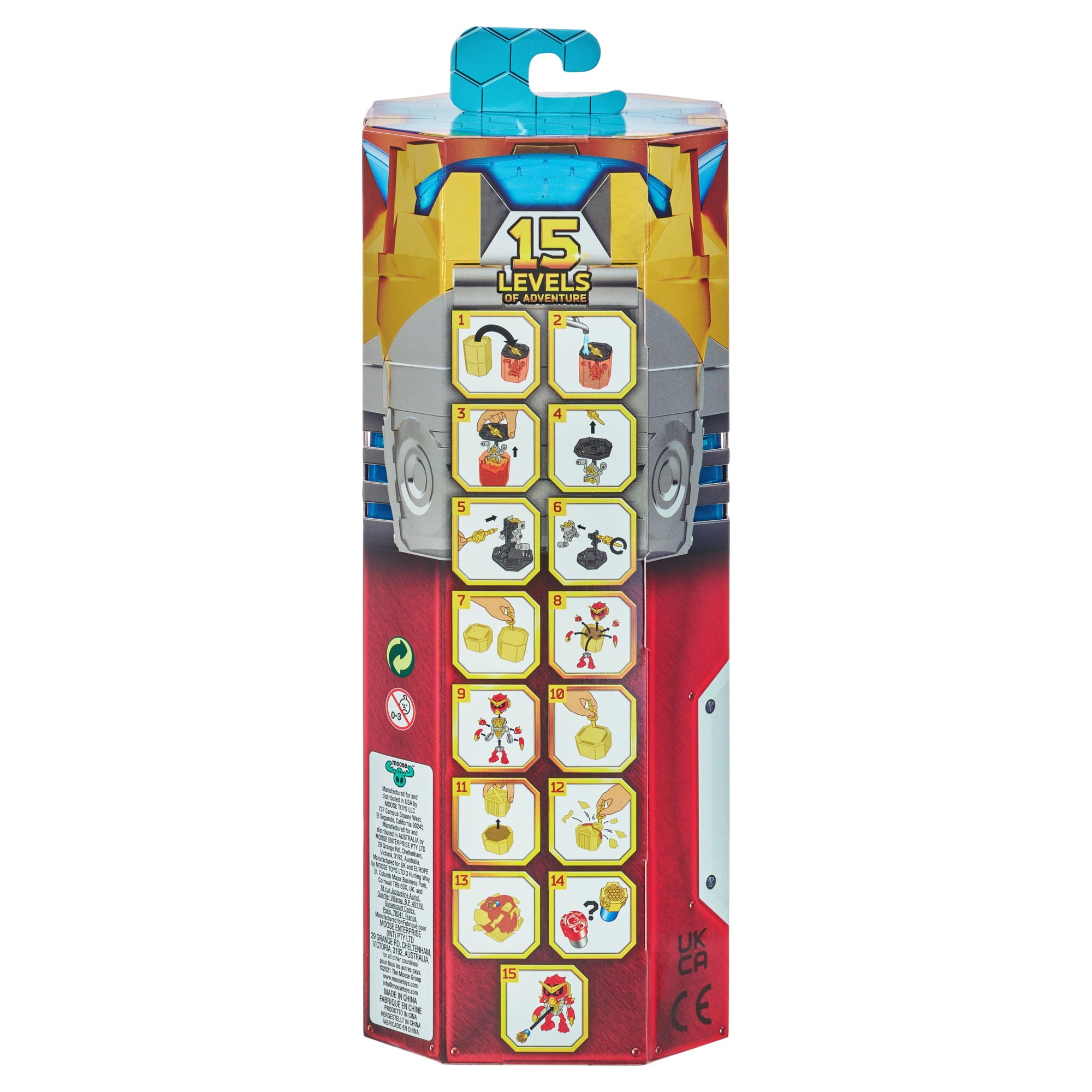 Treasure X Robots Gold - 6 Robots To Discover. Remove The Rust， Build Your Bot. 15 Levels Of Adventure. Will You Find Real Gold Dipped Treasure?， Boys， Toys For Kids， Ages 5+， Styles May Vary