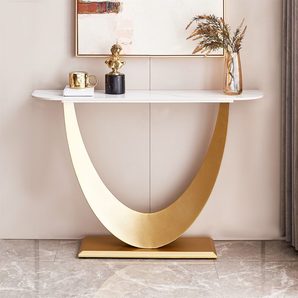 Modern Console Table Exquisite Shape Design