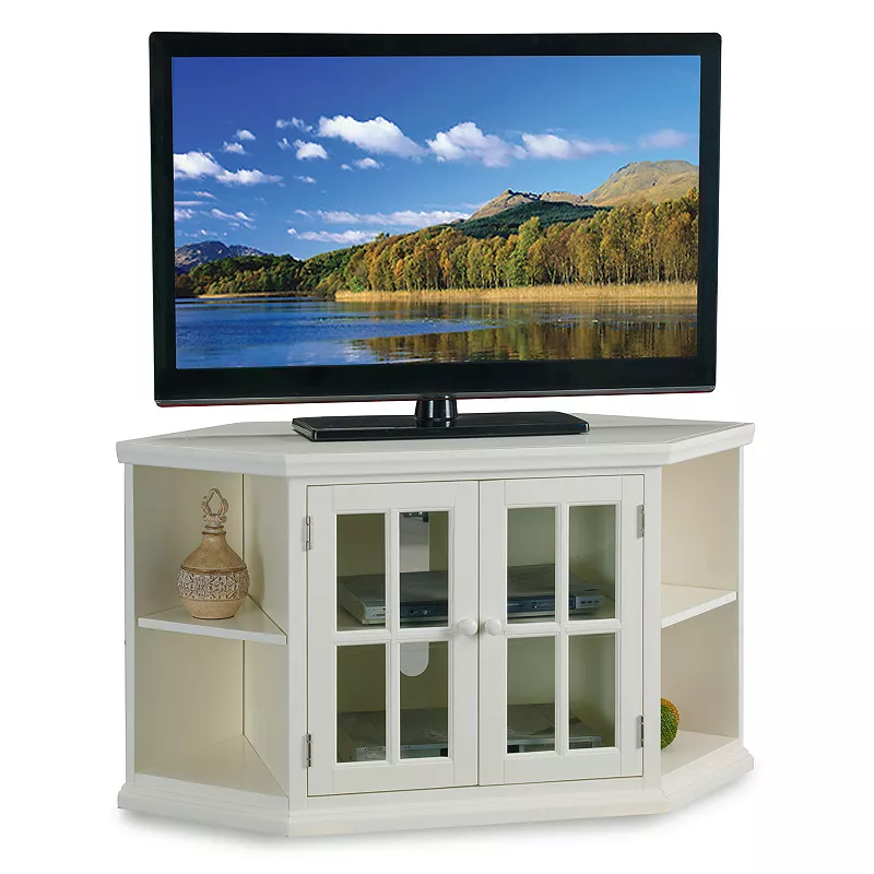 Leick Home Corner Bookshelf TV Stand