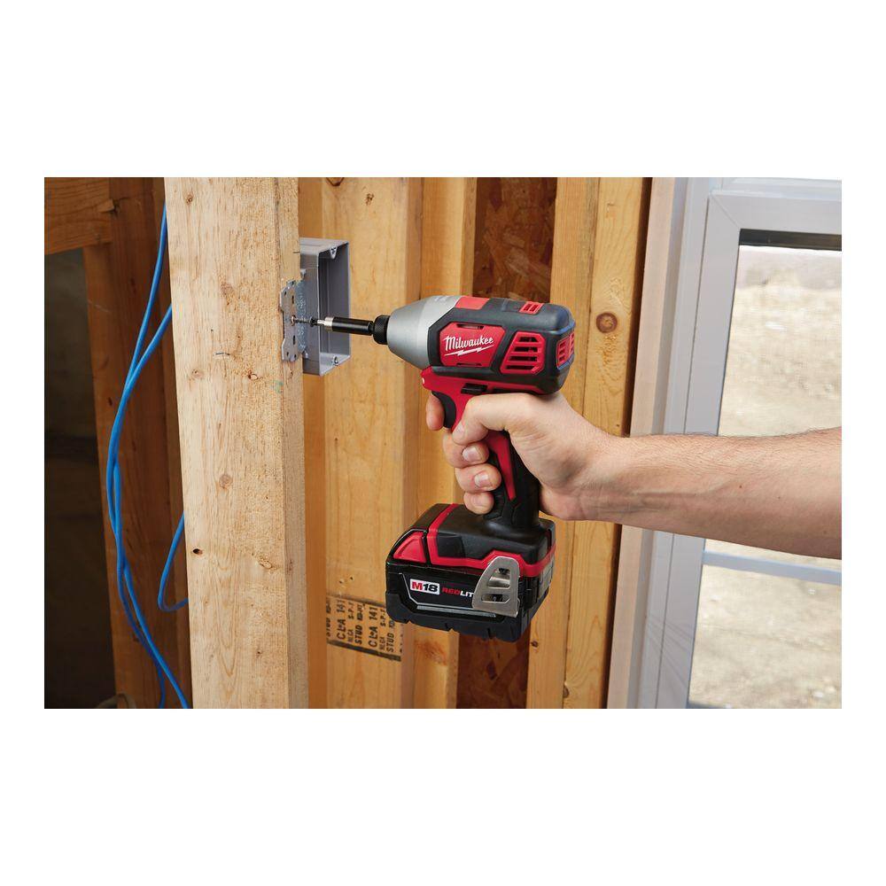 MW M18 18V Lithium-Ion Cordless 14 in. Hex Impact Driver (Tool-Only) 2656-20