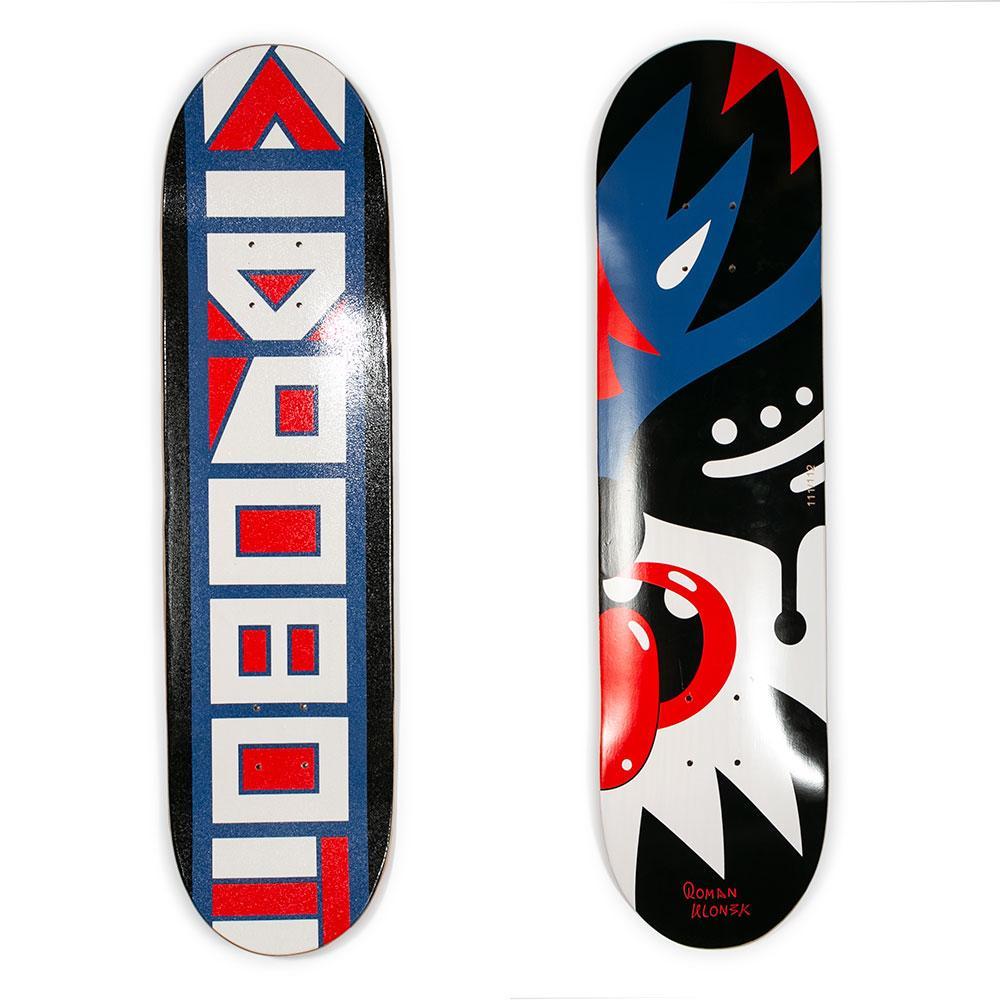 Limited Edition Kidrobot Skateboard Deck by Roman Klonek