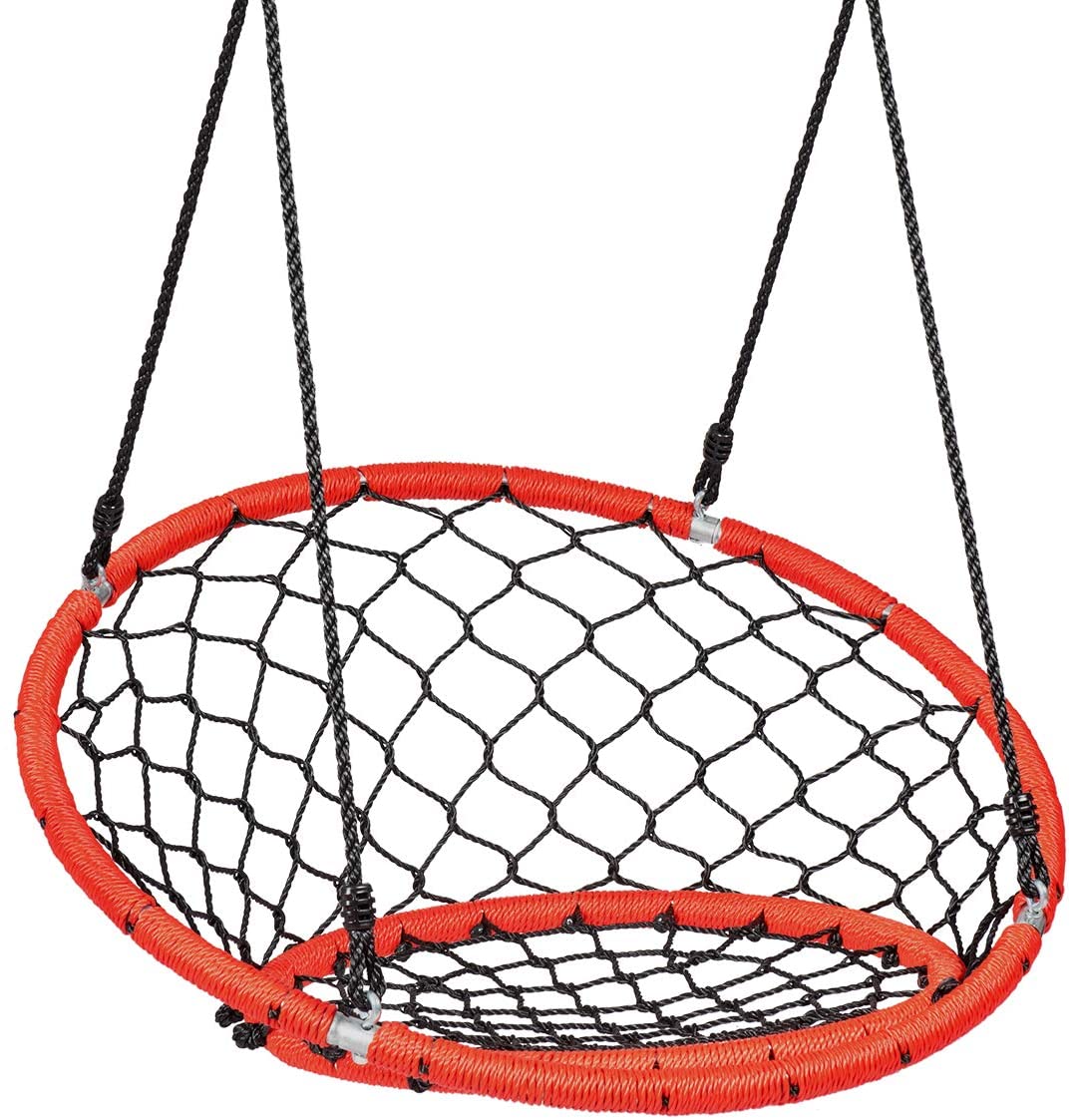 Web Chair Swing, Kids Tree Swing Set Net Hanging Swing Chair