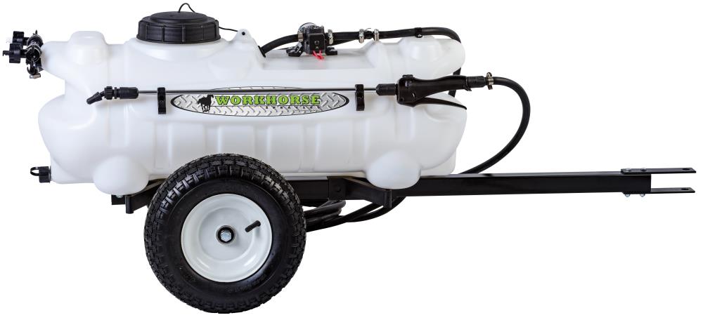 Workhorse Sprayers 15-Gallon Plastic Pull-Behind Sprayer LG15ETS