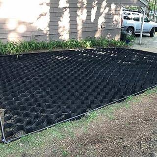 VEVOR Grass Grids 9 ft. x 17 ft. x 4 in. Geo Grid Driveway 153 sq. ft. Ground Pavers for Landscaping TGGS22CM-H1000001V0