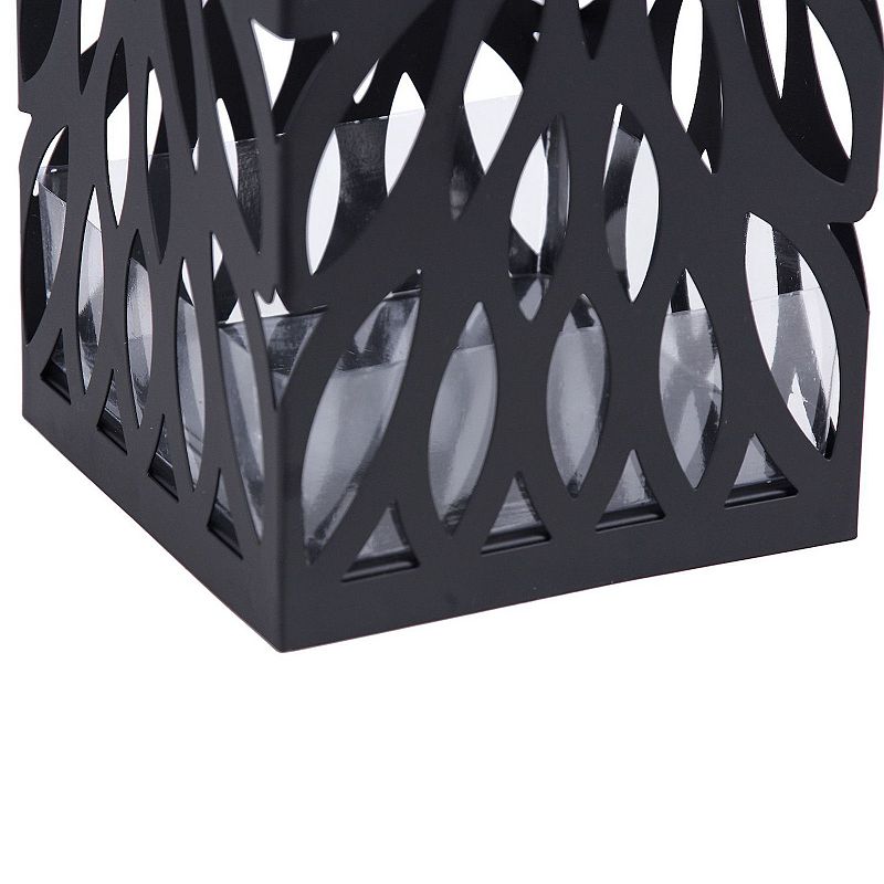 Square Metal Umbrella Stand Entryway Freestanding Umbrella Holder Rack