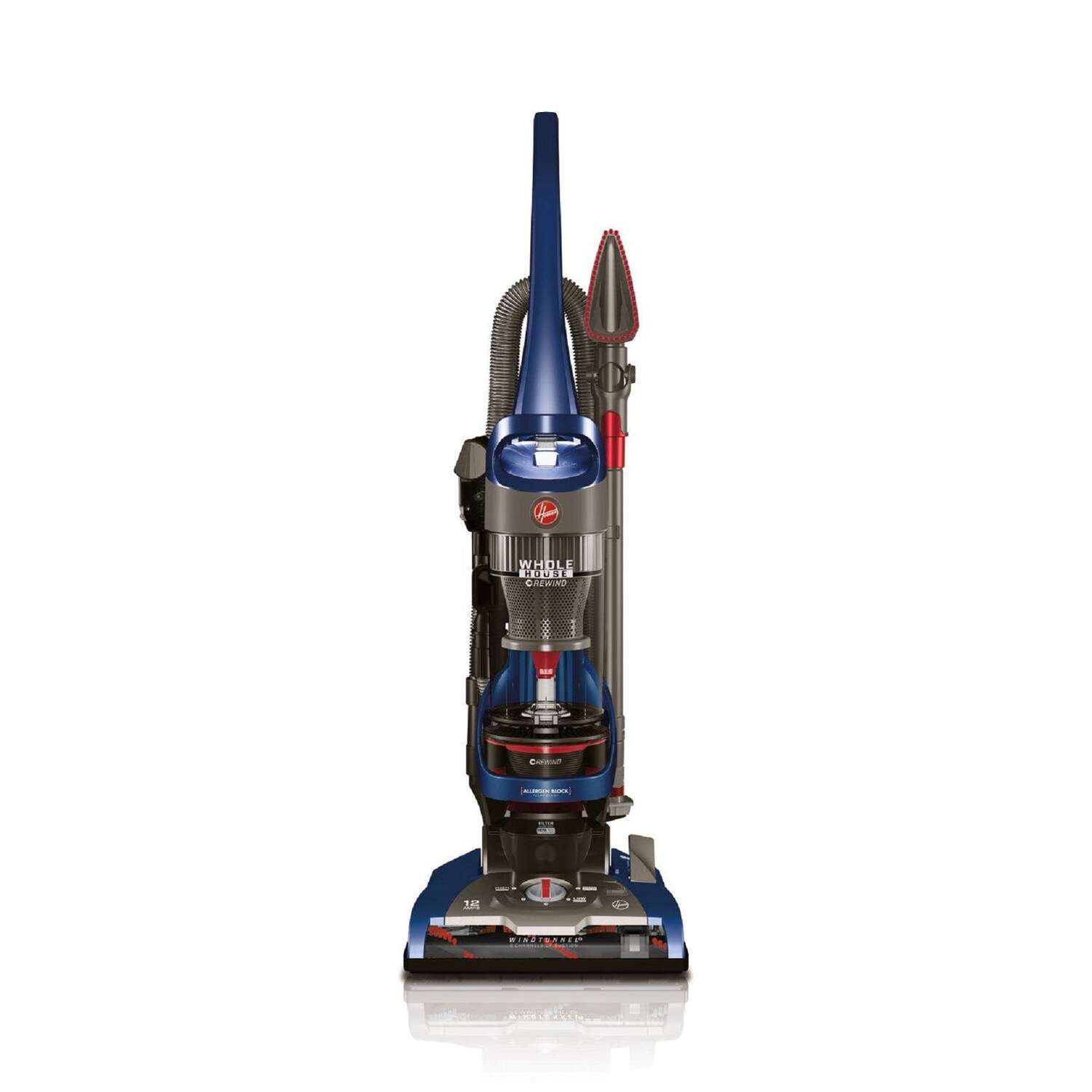 Hoover Windtunnel 2 Bagless Corded HEPA Filter Upright Vacuum