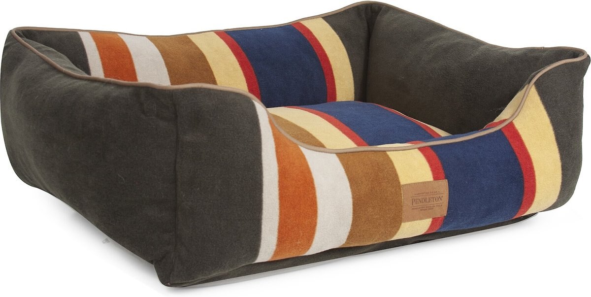 Pendleton National Park Kuddler Bolster Dog Bed w/ Removable Cover