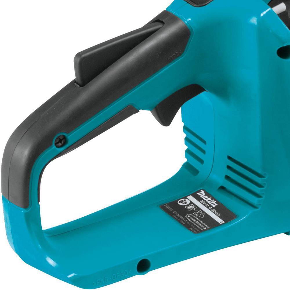 Makita LXT 14 in. 18V X2 (36V) Lithium-Ion Brushless Battery Rear Handle Chainsaw (Tool-Only) XCU03Z